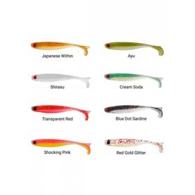 Mustad 75 mm - 6'lı SK Mezashi Z-Tail Minnow Sahte Balığı