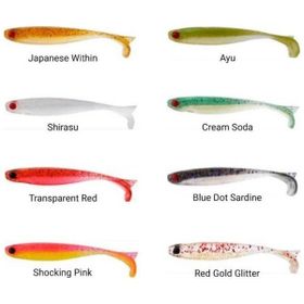 Mustad 75 mm - 6'lı SRS Mezashi Z-Tail Minnow Sahte Balığı