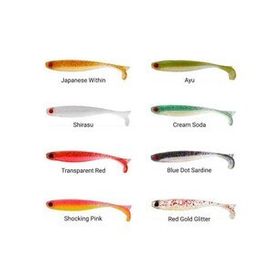 Mustad 75 mm - 6'lı SRS Mezashi Z-Tail Minnow Sahte Balığı