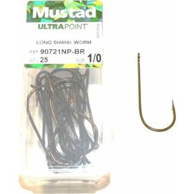 Mustad 90721 NPBR 3-0 Bronz 25'li Olta İğnesi