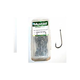 Mustad 92647 NPBN 3-0 Siyah 25'li Olta İğnesi