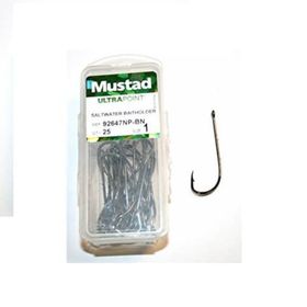 Mustad 92647 NPBN 3-0 Siyah 25'li Olta İğnesi