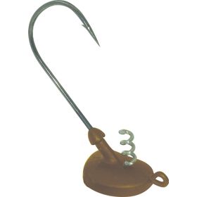 Mustad Elite Stand Up Jig Head No:3-0 3'lü 10 gr Mat Kahverengi İğne