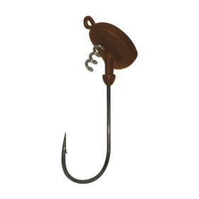 Mustad Elite Stand Up Jig Head No:3-0 3'lü 10 gr Mat Kahverengi İğne