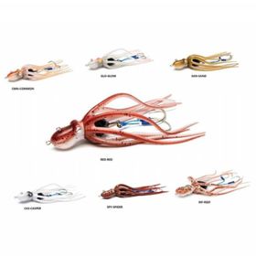 Mustad Inkvader Octopus Glow 80 gr Jig Sahte Yem