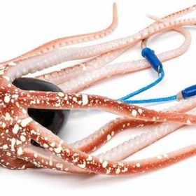 Mustad Inkvader Red 170 gr Octopus Jig Sahte Yem