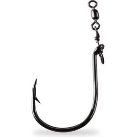 Mustad NTS548 No: 1/0 5'li Fırdöndülü Olta İğnesi