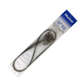 Mustad Nylon Coated 30 Lbs 13 kg 12 Adet Çelik Tel