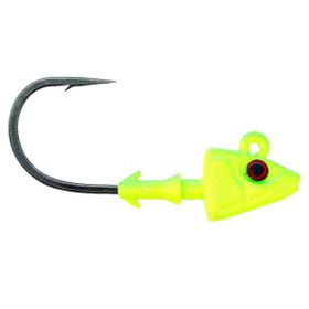 Mustad SD824 CH - Chartreuse - 3.5 gr - 3'lu - 1-0 Shad Jig Head İğne