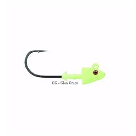 Mustad SD824 GG Glow Green 5 gr 3'lü 2-0 Shad Jig Head
