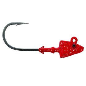 Mustad SD840 Red 3.5 gr 3'lü 1-0 Shad Jig Head Sahte Yemi