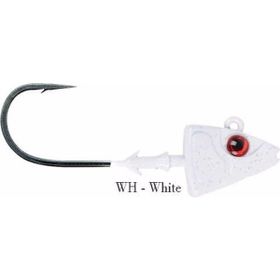 Mustad SD840 WH White 5 gr 3'lü 2-0 Shad Jig Head Sahte Yemi