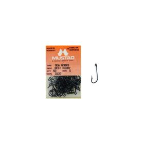Mustad Sea Hooks 3137 NO:5 50 Parça Suni Balık Yemi İğnesi