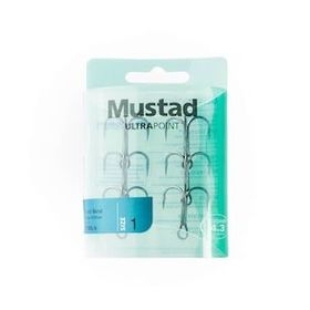 Mustad TR 78 BLN 1 Siyah 6'lı Olta İğnesi