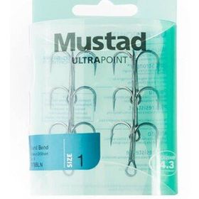 Mustad TR 78 BLN 1 Siyah 6'lı Olta İğnesi