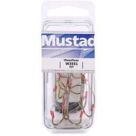 Mustad Weedless W3551 Standart No:6 5'li Olta İğnesi