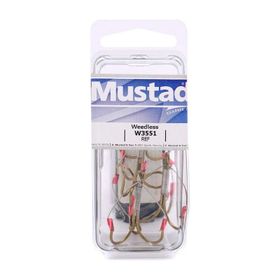 Mustad Weedless W3551 Standart No:6 5'li Olta İğnesi
