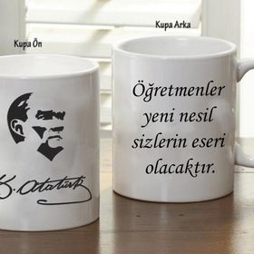 Mustafa Kemal Atatürk Kupa Bardak