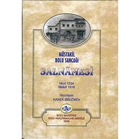 Müstakil Bolu Sancağı Salnamesi - Hamdi Birgören