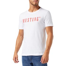 Mustang 1012501-2045 Beyaz Erkek T-Shirt