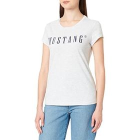 Mustang 1013222-4142 Gri Kadın T-Shirt