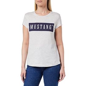 Mustang 1013222-4142 Gri Kadın T-Shirt