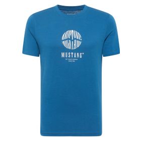 Mustang Austin Koyu Mavi 5232 Style Erkek T-shirt