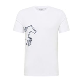 Mustang Austin Parlak Beyaz 2007 Style Erkek T-shirt