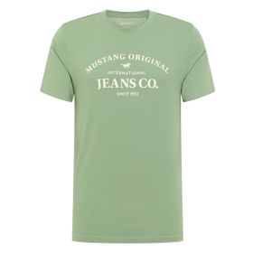 Mustang Austin Yeşil Hedge Green 6336 Style Erkek T-shirt