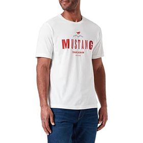 Mustang Cloud Dancer 2020 Erkek Alex C Print T-Shirt