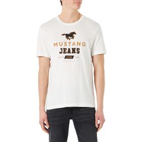 Mustang Cloud Dancer 2020 Erkek Alex C Print T-Shirt