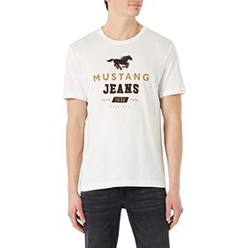 Mustang Cloud Dancer 2020 Erkek Alex C Print T-Shirt