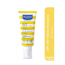 Mustela 200 ml Çok Yüksek Koruma 50 Faktör Günes Losyonu