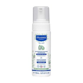 Mustela 2x150 ml Yeni Doğan Konak Önleyici Köpük Bebek Şampuanı