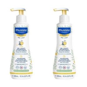 Mustela 2x300 ml Cold Cream İçeren Besleyici Şampuan