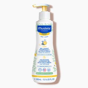 Mustela 300 ml Kuru Ciltler için Cold Cream İçeren Besleyici Temizleme Jeli
