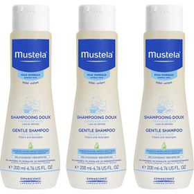 Mustela 3x200 ml Gentle Papatya Özlü Bebek Şampuanı
