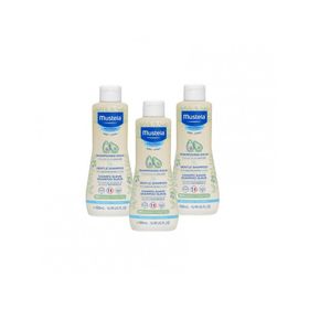 Mustela 3x500 ML Gentle Shampoo Bebek Şampuanı