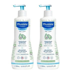 Mustela 500 ml 2 Kutu Gentle Cleansing Gel Yenidoğan Şampuan