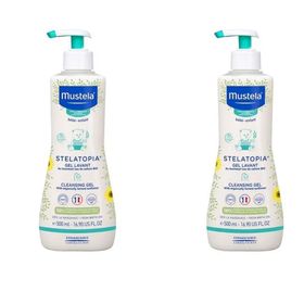 Mustela 500 ml 2 Kutu Stelatopia Cleansing Gel