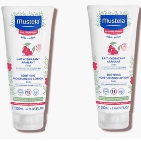 Mustela Çok Hassas Ciltler 2x200 ml Nemlendirici Vücut Losyonu