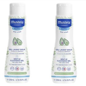 Mustela Gentle 200 ml 2'li Göz Yakmayan Bebek Şampuanı