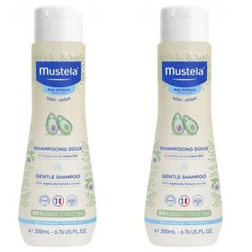 Mustela Gentle Shampoo 2x200 ml Bebek Şampuanı