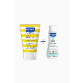 Mustela Hydra 50 ml Bebe Losyon + 100 ml SPF 50+ Tüm Cilt Tipleri Güneş Koruyucu