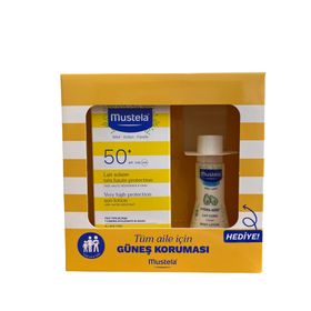 Mustela Hydra 50 ml Bebe Vücut Losyonu ve 200 ml SPF50+ Güneş Koruyucu
