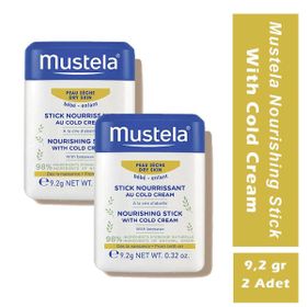 Mustela Nourishing Stick With Cold Cream 2 Adet 9.2 mg Dudak Kremi