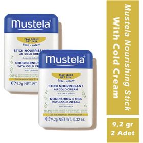 Mustela Nourishing Stick With Cold Cream 2 Adet 9.2 mg Dudak Kremi