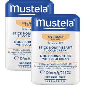 Mustela Nourishing Stick With Cold Cream 2 Adet 9.2 mg Dudak Kremi