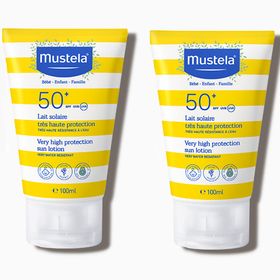 Mustela SPF 50+ 100 ml 2 Adet Very High Protection Sun Lotion