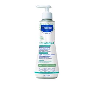 Mustela Stelatopia+ 300 ml Lipid Yenileyici Bebek Kremi